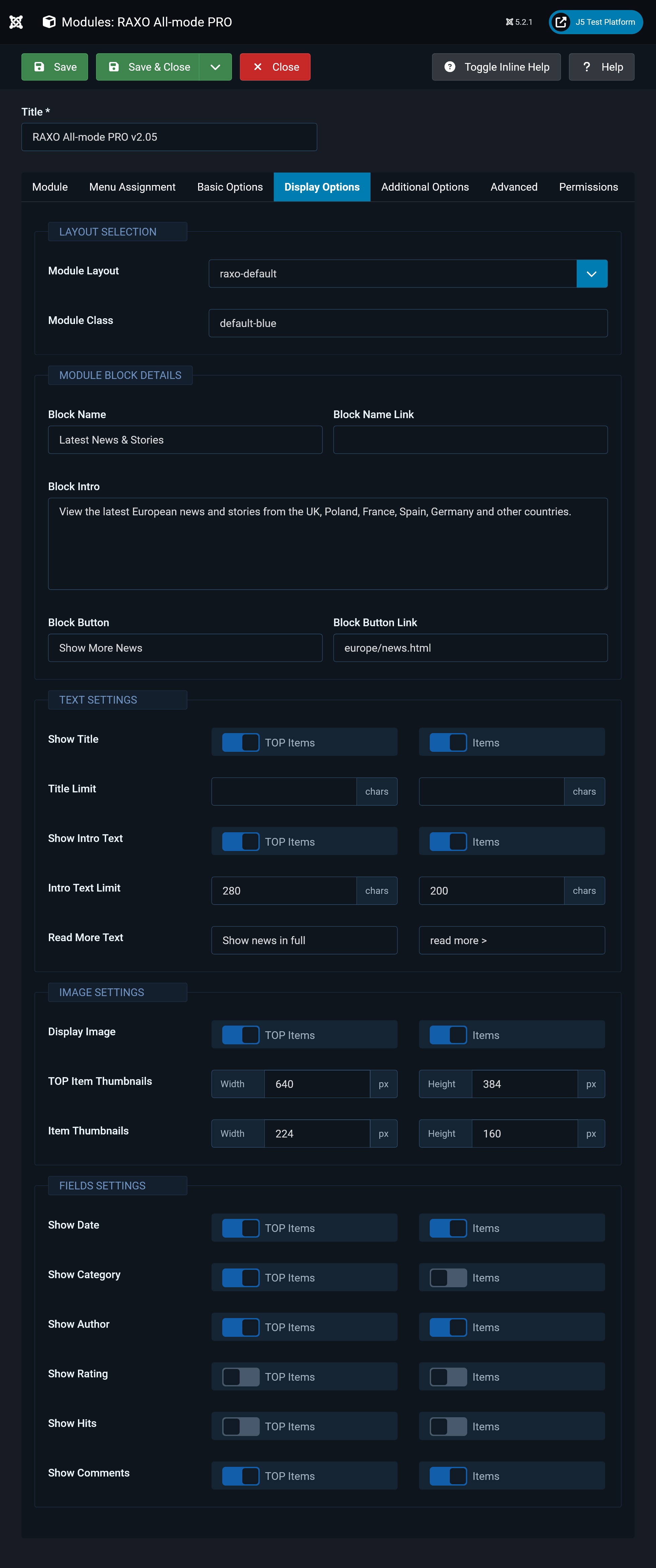 RAXO All-mode PRO - Dark Mode Admin Panel