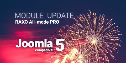 RAXO All-mode PRO compatible with Joomla 5