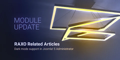 RAXO Related Articles v2.04 suports Dark Mode administration