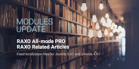 Modules update for Joomla 5.0.1